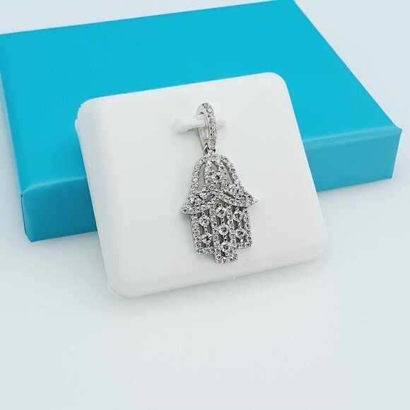 "925 Sterling Silver CZ Beautiful Pendant for Women, 1USPAR4078 - Picture 8 of 11